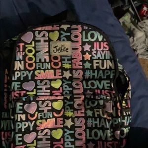 Girls Justice backpack